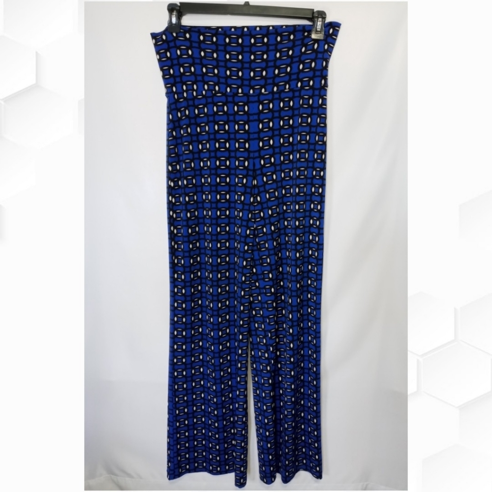 JULES & LEOPOLD Palazzo Pants. Blue